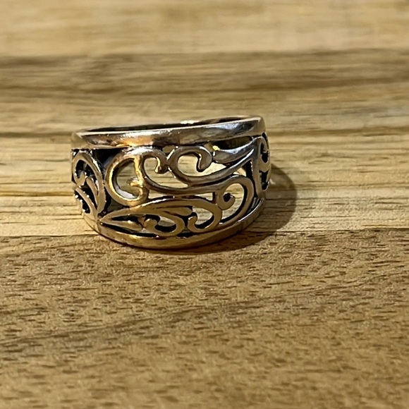 925 SOLID STERLING SILVER FILIGREE TING